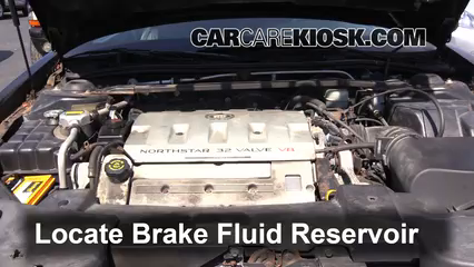 2000 Cadillac Eldorado ESC 4.6L V8 Brake Fluid Add Fluid